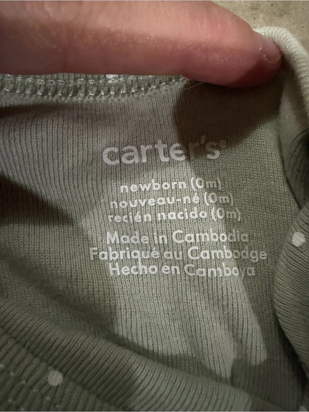 Carters three soft